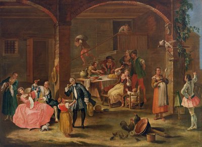 田舎の昼食 作： Pietro Longhi